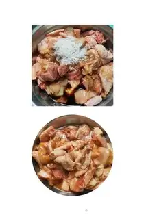 Make Spicy chicken step 1