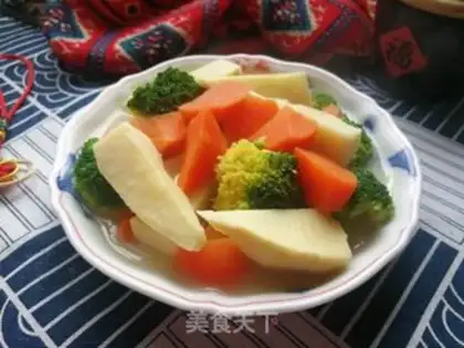 Make Bones soup and vegetables step 18