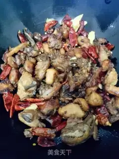 Make Spicy chicken step 5
