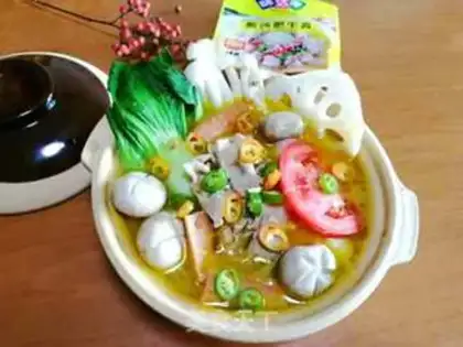 Make Sour soup, sour cow sauce, and weed step 10