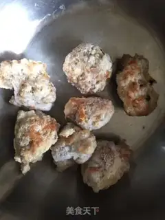 Make Double silk meatballs step 2