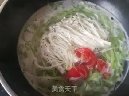 Make ♪ Golden mushrooms and bean sprouts ♪ step 6