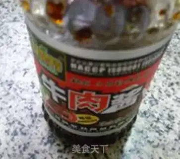 Make Beef sauce, white silk, noodle step 2
