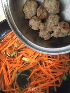 Make Double silk meatballs step 6