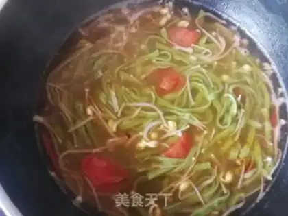 Make ♪ Golden mushrooms and bean sprouts ♪ step 8