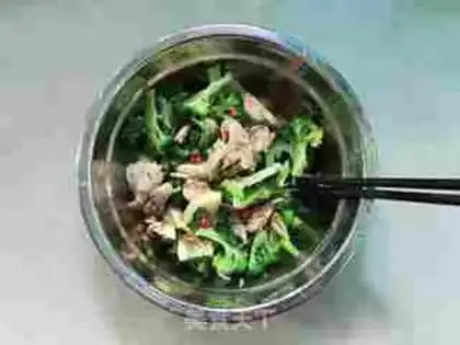 Make Lemon chicken broccoli step 7