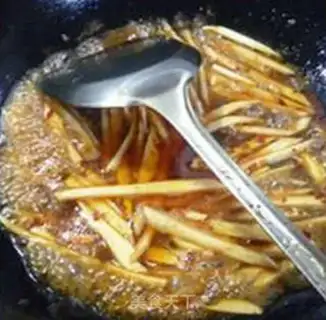 Make Beef sauce, white silk, noodle step 10