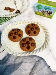 Make Chocolate bean cookies step 9