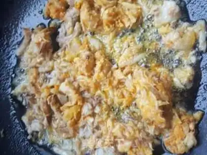Make Crab butter tofu step 3