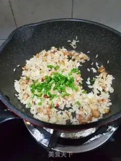 Make Eel fried rice step 6