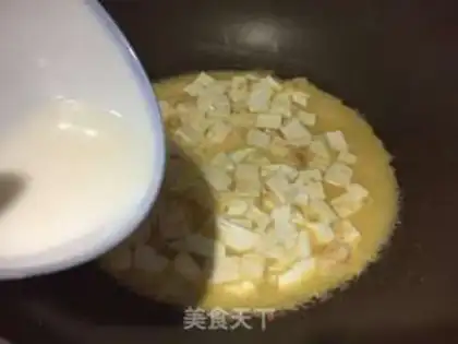 Make Crab butter tofu step 4