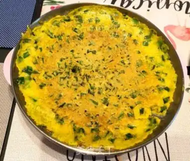 Make Sesame omelet step 7