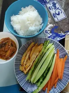 Make Eels sushi step 0