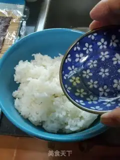 Make Eels sushi step 2