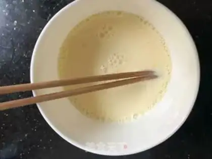 Make Peach omelet step 4