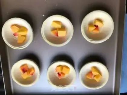 Make Peach omelet step 7