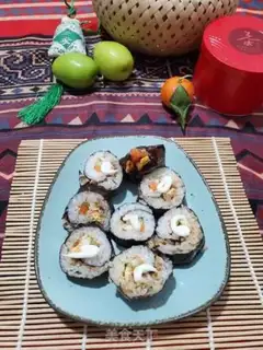 Make Eels sushi step 11