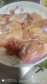 Make Tea mushroom chicken step 2