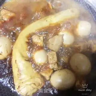 Make Cake with egg bean rolls step 0