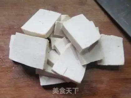 Make Scrawny onion tofu step 7