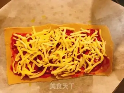 Make A simple barley pretzel pizza step 4