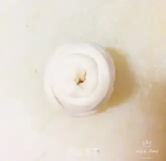 Make Cake with egg bean rolls step 8