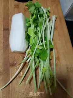 Make Celery and radish step 0