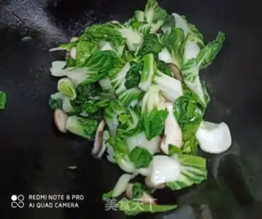 Make Fresh mushrooms and vegetables step 3