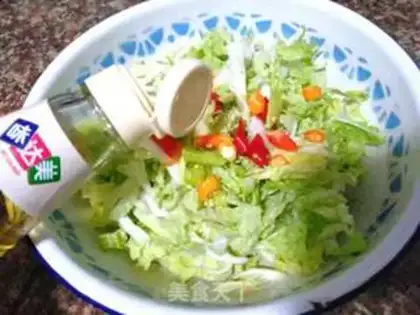 Make Swimming sugar and cabbage step 4