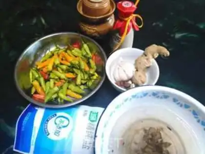 Make Shrimp tea bowl steam step 6