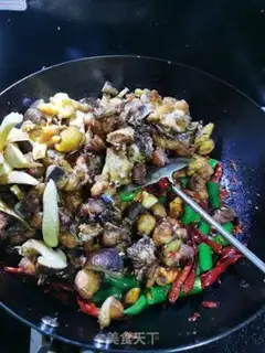 Make Spicy chicken step 13