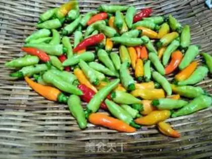 Make Homemade wild peppers step 1
