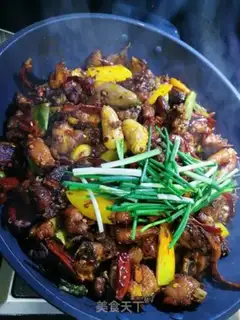 Make Spicy chicken step 16
