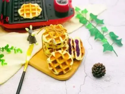 Make Potato waffles step 9