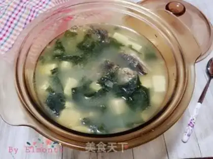 Make Fish head, tofu soup step 9