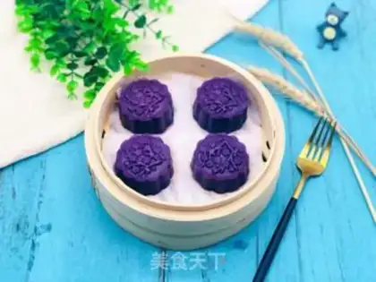 Make Potato rice cake step 7