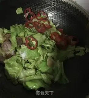 Make Weasel, weenie, cabbage step 6
