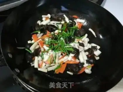 Make Seafood mushrooms step 6