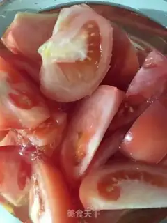Make Tomato crotch soup step 1