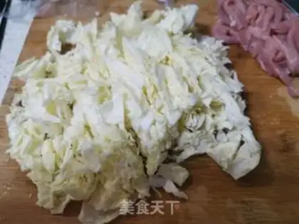 Make Spam cake step 1
