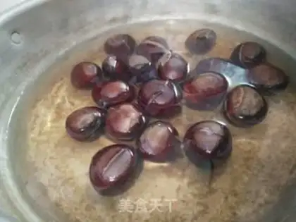 Make Boiled chestnuts step 3