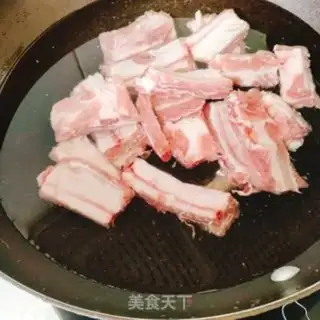 Make ♪ ♪ A pineapple steak ♪ step 2