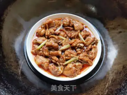 Make Spicy sauce, steamed chicken wings step 6