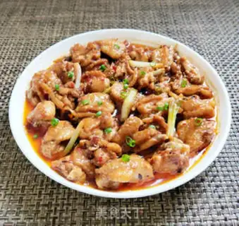 Make Spicy sauce, steamed chicken wings step 7