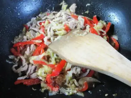 Make Cream peppers, scrawny sauce step 9
