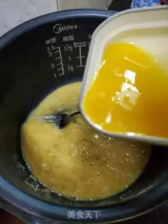 Make A red-tree banana cake step 4