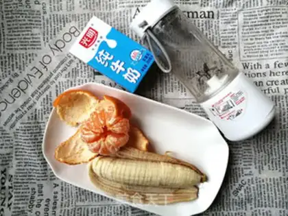 Make Sugarless banana shakes step 1