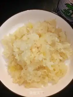 Make Coconut silver ears step 1