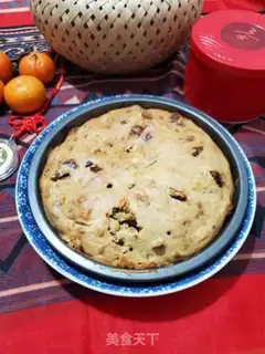 Make A red-tree banana cake step 12