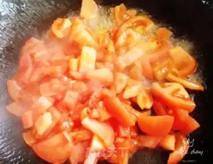 Make Golden Tomato Tofu soup step 3